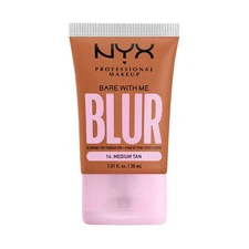 NYX Professional Makeup Bare with Me Blur Skin Tint Foundation, Medium Coverage,