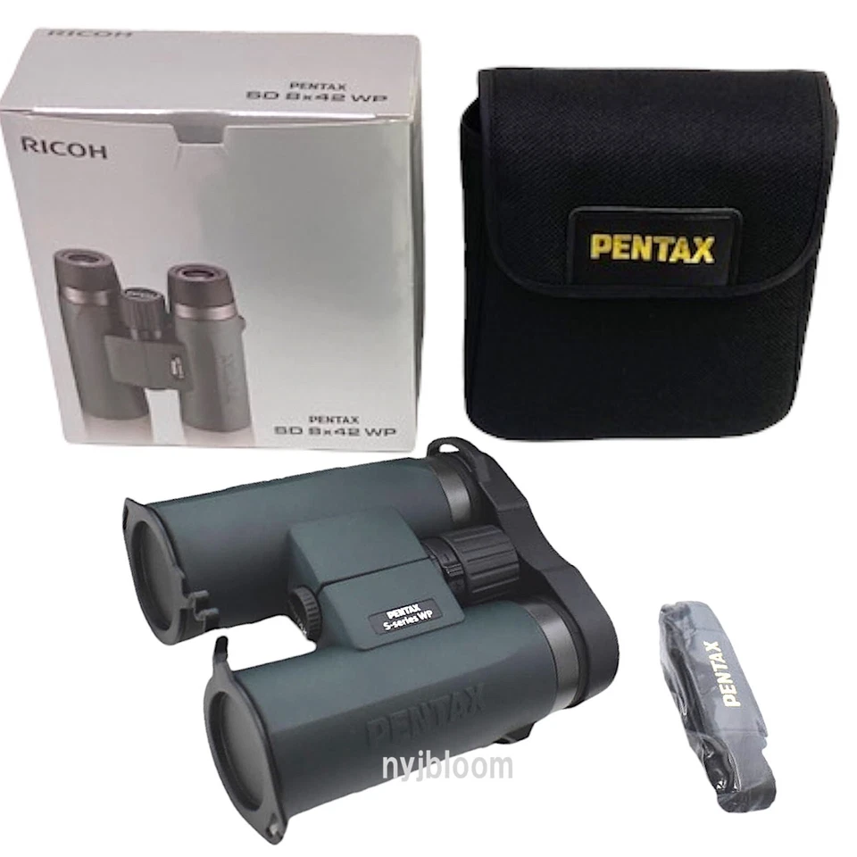 New PENTAX SD 8x42 WP Binoculars (S-Series) Roof-Prism 393' @ 1000yd - Image 2 of 4