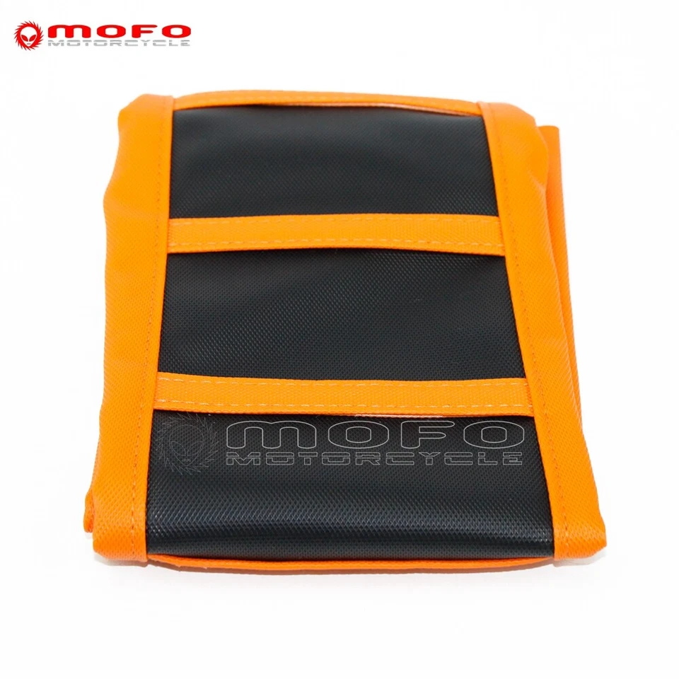 Cubierta de asiento suave de goma con pinza Supermoto para DRZ400 DR650 RM85 FE TE 250 350 450 Foto 4 de 4