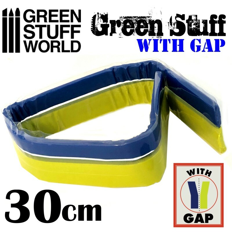 Брусок эпоксидной шпатлевки Green Stuff World Kneadatite Синийжелто-зеленый 1230 см 2890₽