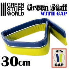 Green Stuff World Kneadatite Blue/Yellow Green Stuff 12" / 30cm Epoxy Putty Bar