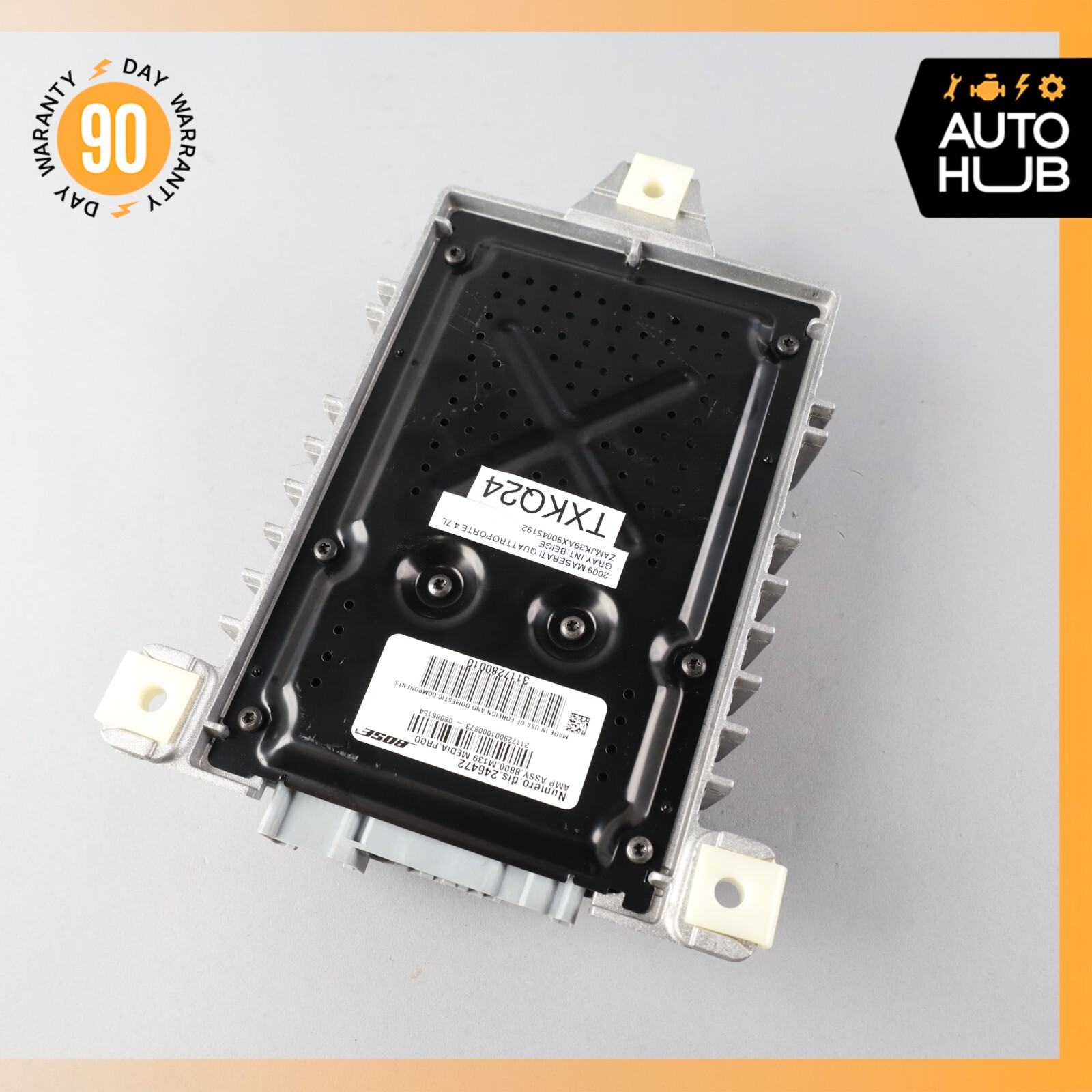 09-10 Maserati Quattroporte M139 S GT S Bose Audio Amplifier Amp 246472 OEM 50k
