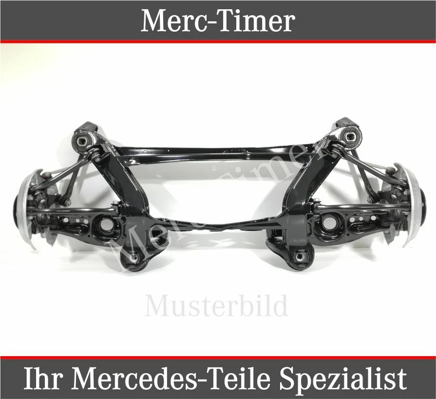 Achsträger Hinterachse Set Mercedes SL R129 Querlenker Radträger Komplett
