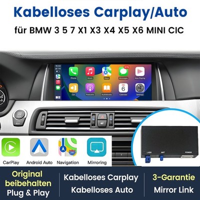 CarPlay Android Auto Module Box Für BMW CIC 3/5/7er F10 F11 X1/X3/X4/X5/X6 MINI