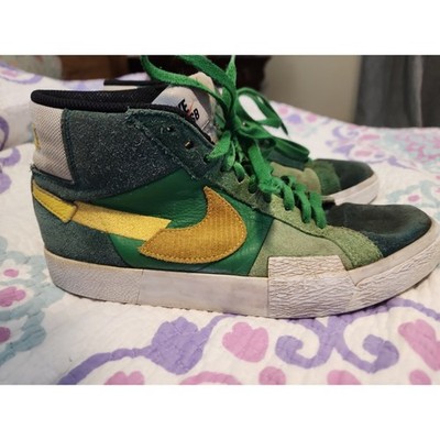Nike sb zoom blazer mid premium mosaic green US Size 7 Men's