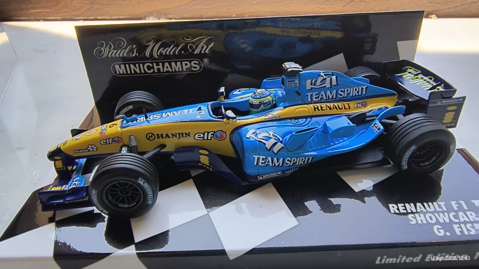 RENAULT 2005 SCALA 1/43 PILOTA G. FISICHELLA - Immagine 3 di 4