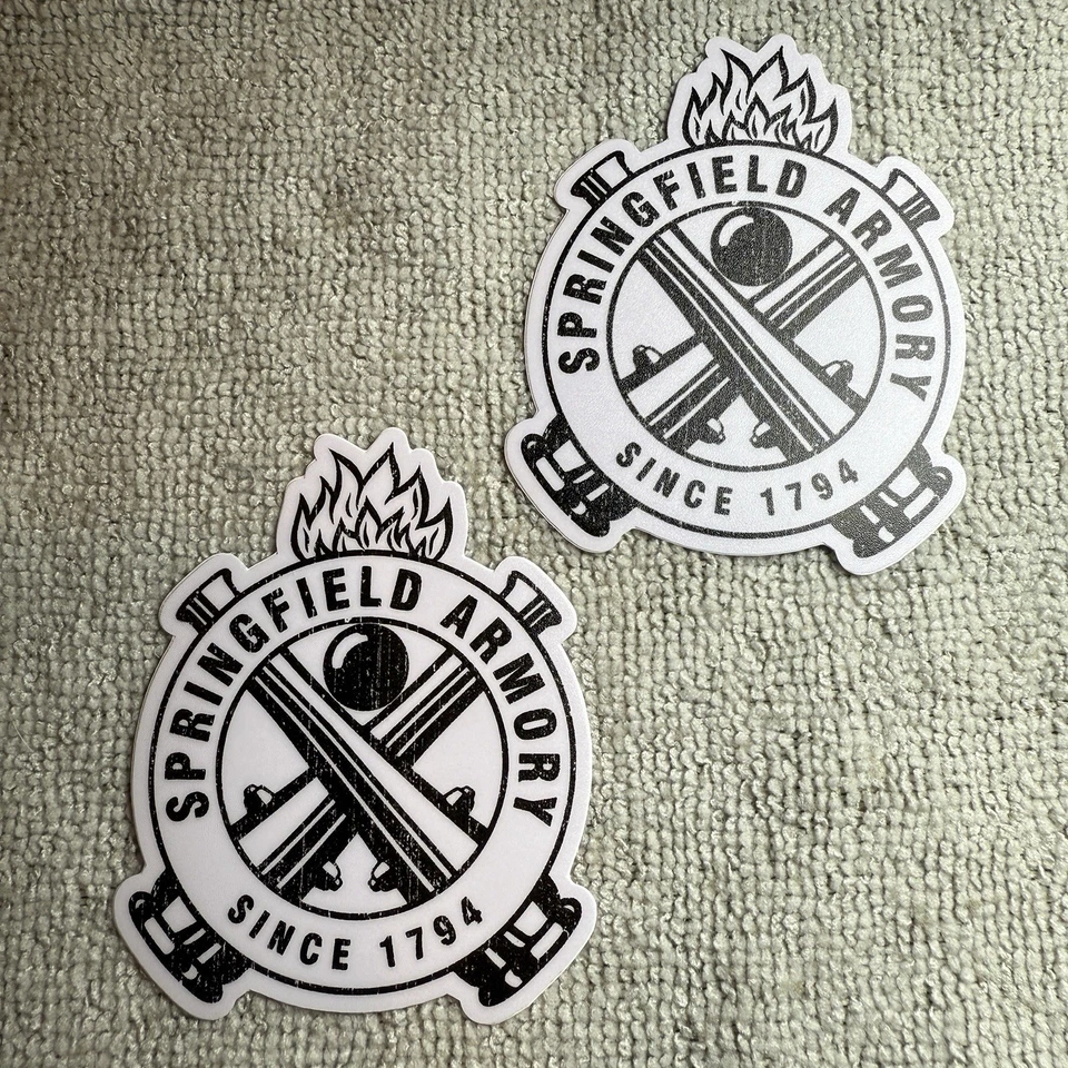 🔥(2-Pack) SPRINGFIELD ARMORY  Tactical Decal Stickers Made w/ 3M (Waterproof) - Image 2 of 4