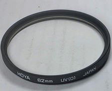 62mm Genuine OEM Hoya 62 mm UV Coated Glass Lens Protector Filter Japan Safety