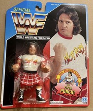WWF Hasbro Series 2 Rowdy Roddy Piper American Card MOC