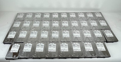 Lot of 38 Hitachi HUA722050CLA330 500GB 7200RPM SATA 3Gb/s 3.5'' HDD 0F11000