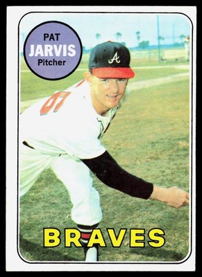 Pat Jarvis 1969 Topps #282 VG/EX