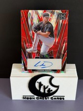 Landen Roupp (RC | #/12 Red Lava | Auto) -- 2024 Leaf Metal | BA-LR1 | Giants