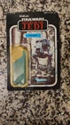 Vintage Star Wars AT-ST Driver 77a Cardback With Original Bubble