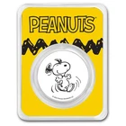 Peanuts® Snoopy 1 oz Colorized Silver Round