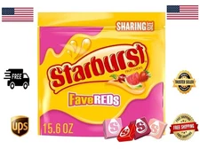 STARBURST FaveREDS Fruit Chews Candy, Chewy Candy, 15.6 oz Free-Shipping