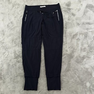 Raffaello Rossi Candy Joggers Pants 7/8 Size 42 Marine Navy Jogger