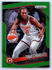 2025 Panini Prizm WNBA #3 Tina Charles Green Prizms