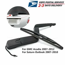Rear Wiper Blade Arm Fit For GMC Acadia Saturn Outlook 2007-12 Back- Kqzzocjqqif