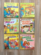 The Berenstain Bears Lot OF 6 First Time Books 1980s Vintage Paperbacks