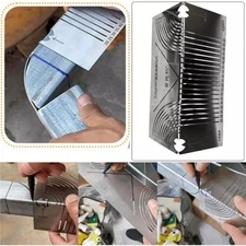 Precision Flexible Angle Arc Marking Tools Sturdy Adjustable Line Drawing Tool