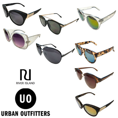 Value Bundle of River Island & Urban Outfitters Men's/Women's Sunglasses x8