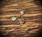 Vintage 1960s Mattel Barbie Charm Bracelet “Resort Set" #963 Original Jewelry