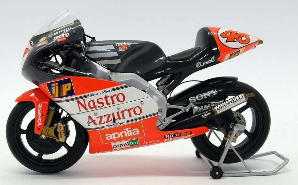 Minichamps 1/12 Scale - 122 980046 Aprilia 250 Assen GP '98 Valentino Rossi - Image 3 of 4