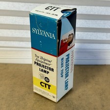 Sylvania CTT Projector Lamp Bulb Blue Top NOS Vintage