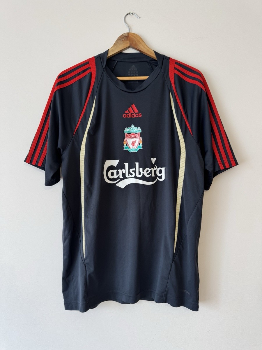 Vintage Liverpool 2009-2010 Soccer Training Jersey Football Shirt