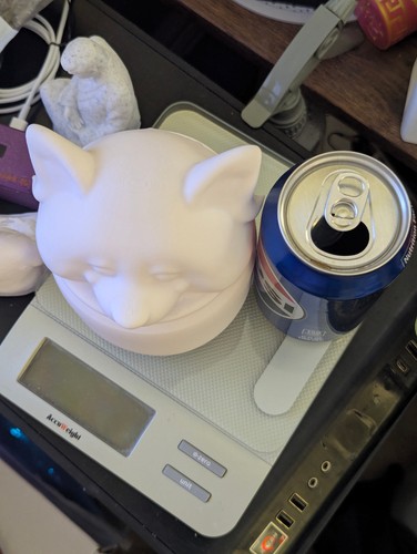 Tarro y tapa en forma de cabeza de panda rojo - PLA impreso en 3D - Imagen 15 de 15