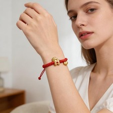 Year of The Horse Bracelet Chinese ZodiacHorse Red Bracelet Shui Feng V3W1