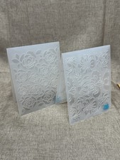 Lifestyle Crafts QuicKutz Embossing Folders - Floral
