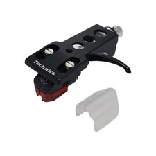 Audio-Technica AT-VM95E Cartridge with Black Headshell Generic Elliptical Stylus