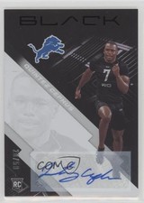 2020 Panini Black Rookies Silver Auto 20/50 Quintez Cephus #191 Auto 3y4