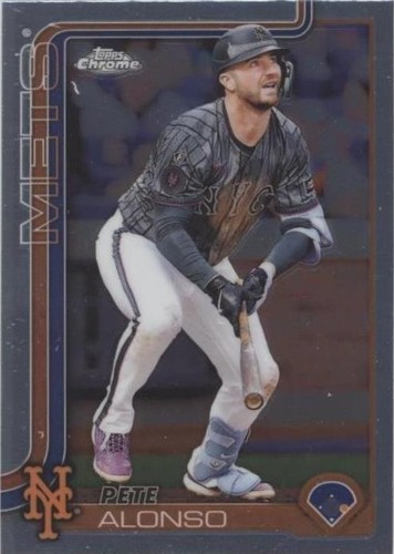 2025 Topps Now Pete Alonso Blue SP Home Run King Citi Field SGA 9