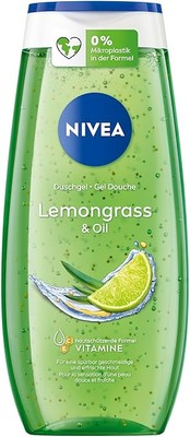 NIVEA Lemongrass & Oil Duschgel (250 ml), pH-hautneutrale Pflegedusche