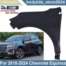Primed Steel Front Left Driver Side Fender For 2018-2024 Chevrolet Equinox