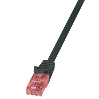 LogiLink Patchkabel Kat.6 U/UTP PrimeLine schwarz 0,25m # CQ2013U