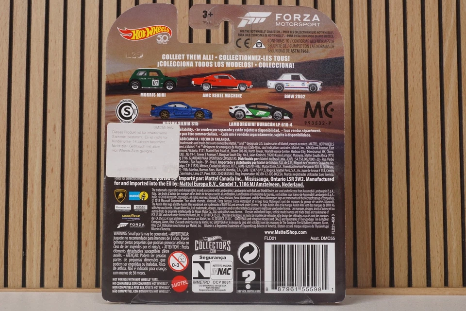 Hot Wheels Premium FORZA MOTORSPORT BMW 2002 , Real Riders, 1:64, OVP, MIB - Bild 2 von 4