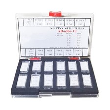 Watch Band Part Pressure Repair Tool Stainless Steel 35PCS Pins with 35PCS Tubes