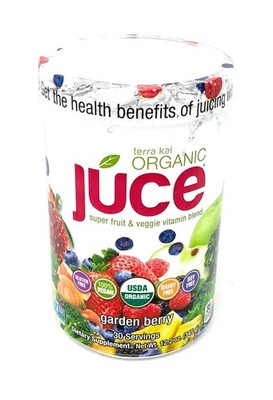 Terra Kai Organics Juce Super Fruit and Veggie Blend 12.2 Ounce (Pack of 1) 