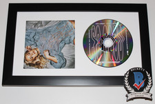 SINGER ZARA LARSSON SIGNED FRAMED 'SO GOOD' CD COVER BOOKLET BECKETT BAS COA