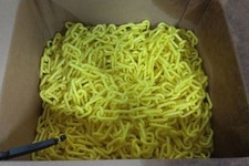 Brand Name 30002-300 300 Ft Length Yellow Polyethylene Plastic Chain