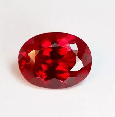 9.5 Ct Natural Certified BURMA Pigeon Blood Red Ruby Unheated Loose Gemstone