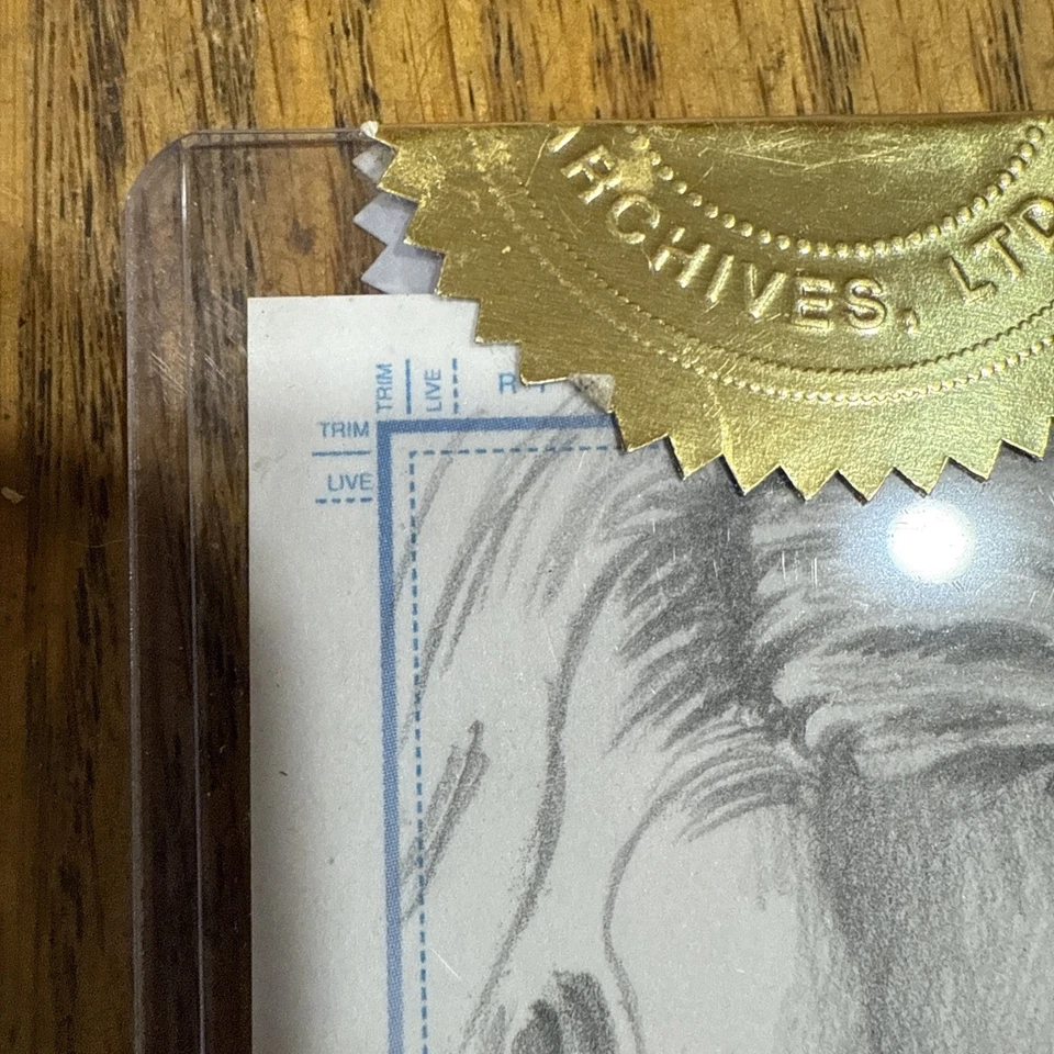 Tarjeta de boceto de incentivo Case - Battlestar Gallactica - Arte de Chris Henderson Auto Foto 3 de 4