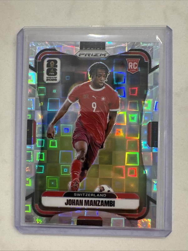 2026 World Cup Prizm Johan Manzambi Silver Pandora Prizm