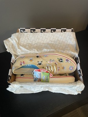 Vans x One Piece Straw Hat Nami Natural Sneakers Luffy AUTHENTIC BRAND NEW