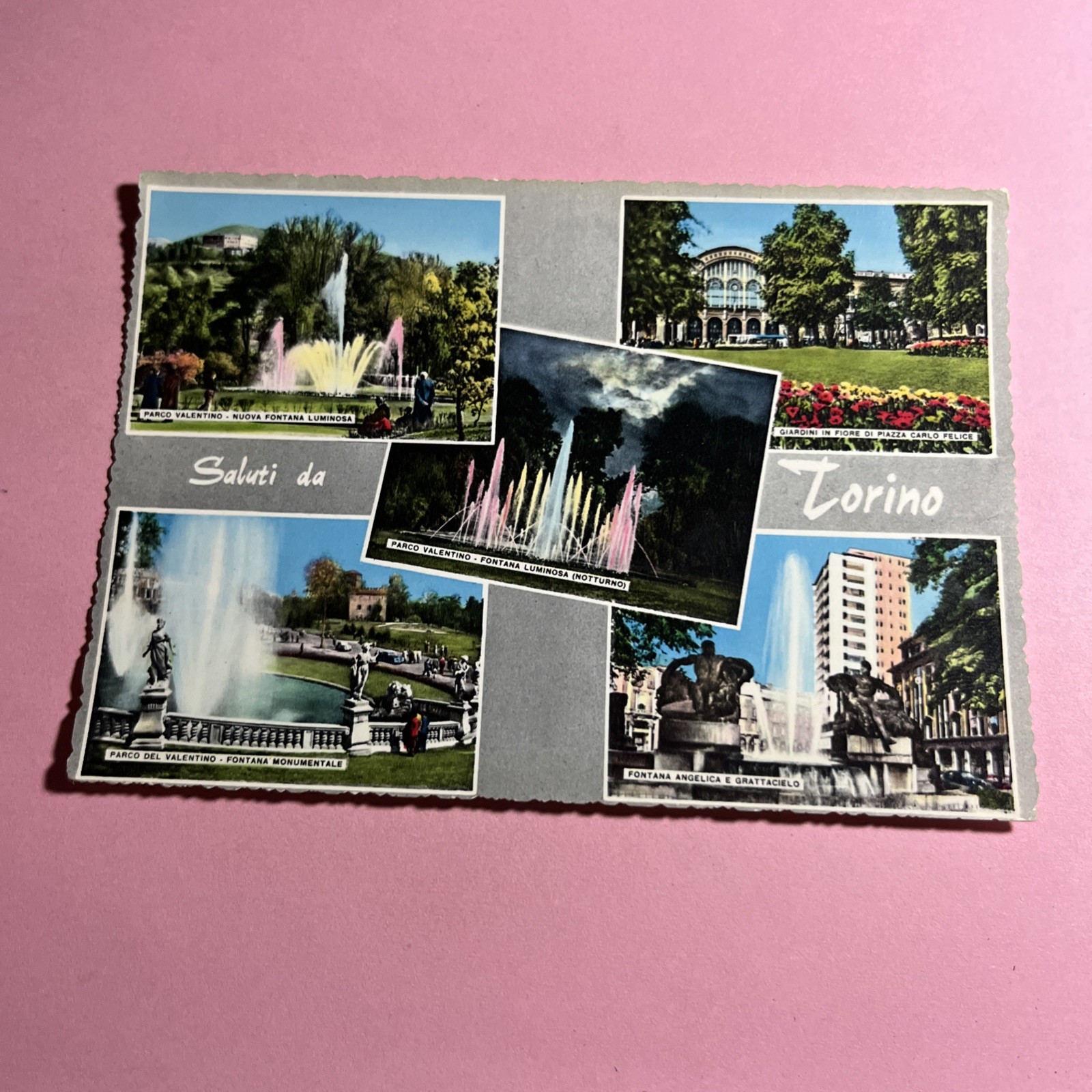CARTOLINA A COLORI COLLEZIONE - SALUTI DA TORINO - NON VIAGGIATA