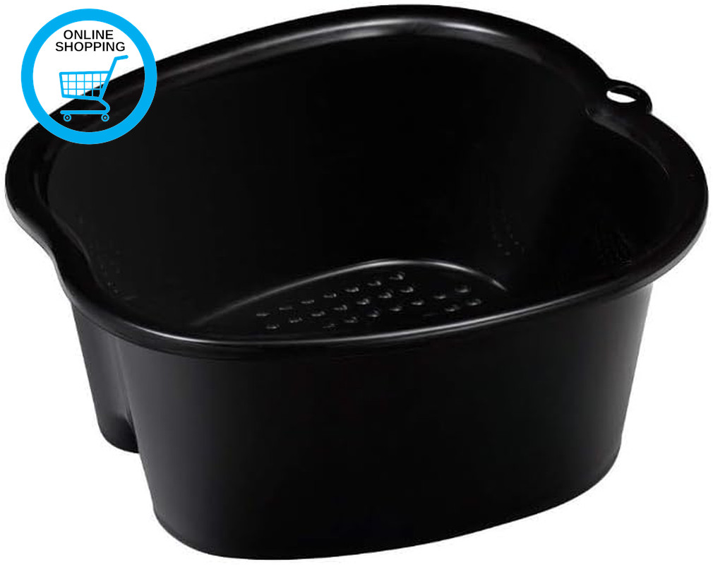 Foot Soaking Bath Basin – Large Size for Soaking Feet | Pedicure and Massager Tu