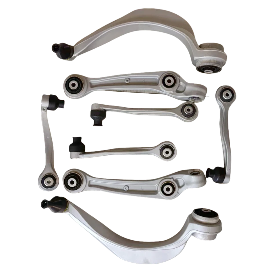8pcs Front Upper & Lower Control Arm Kit For 09-18 Audi A8 Quattro S8 4H0407505E - Изображение 3 из 4